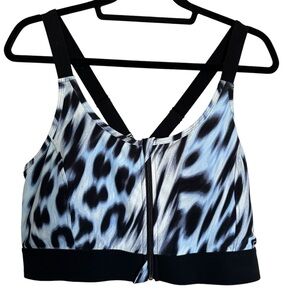 LuLaRoe Black and Blue Sports Bra